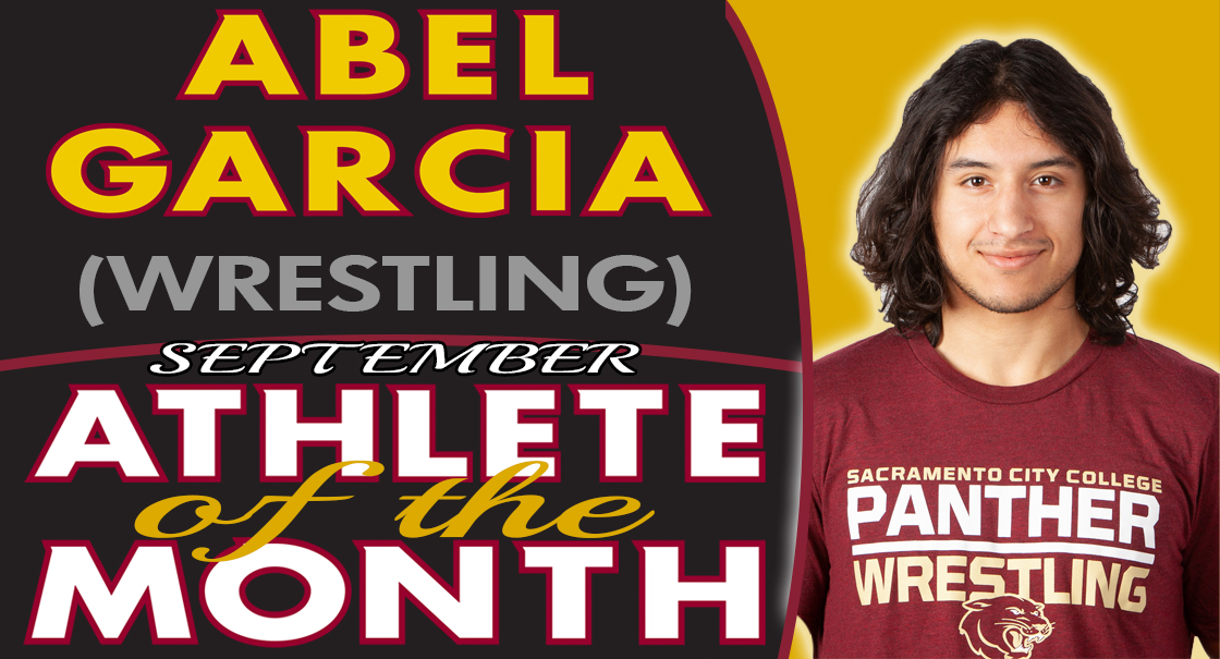 Abel Garcia named the SCC September Male Athlete of the Month