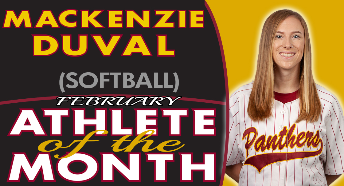 Mackenzie Duval named the SCC February Female Athlete of the Month