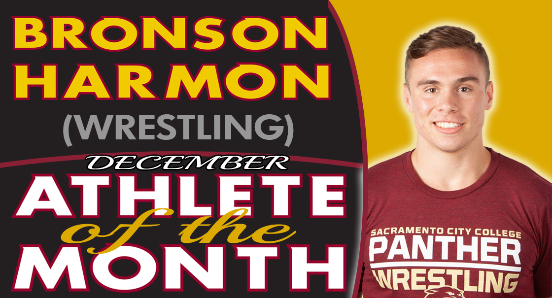 Bronson Harmon named the SCC December Male Athlete of the Month