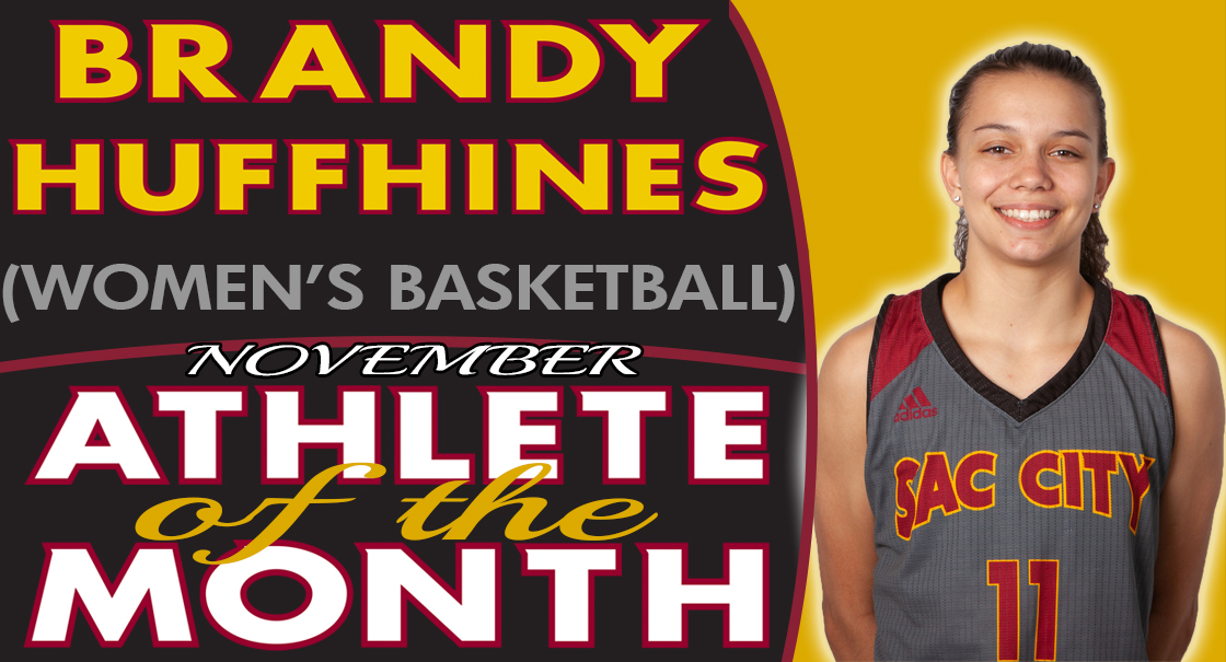 Brandy Huffhines named the SCC November Female Athlete of the Month