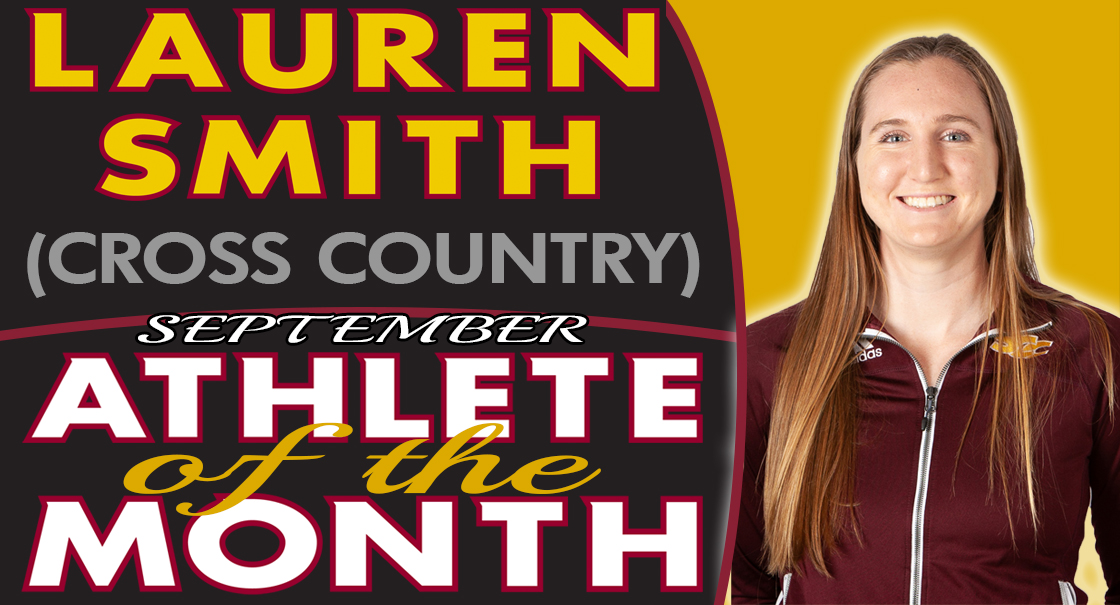Lauren Smith named the SCC September Female Athlete of the Month