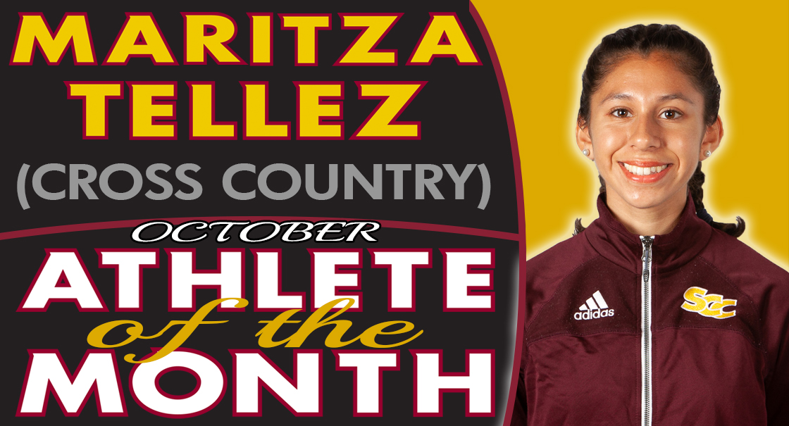 Maritza Tellez named the SCC October Female Athlete of the Month