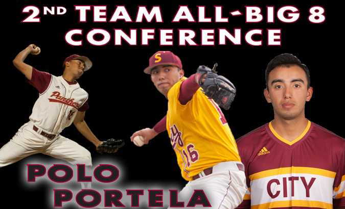 Portela is a 2nd Team All-Big 8 Conference Selection