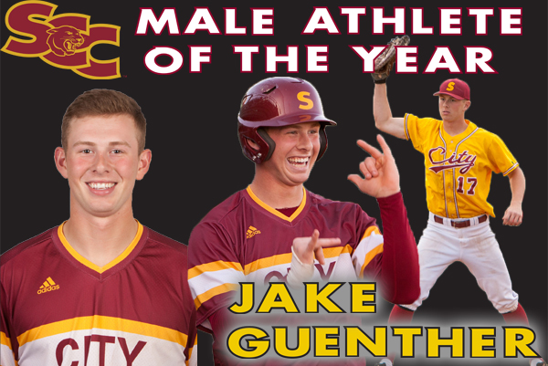 The SCC 2017-18 Male Athlete of the Year is Jake Guenther (Baseball)