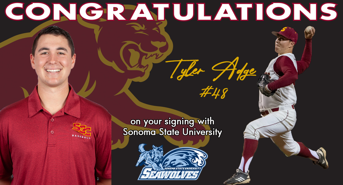 Adge moves on to the next level as he signs with Sonoma State