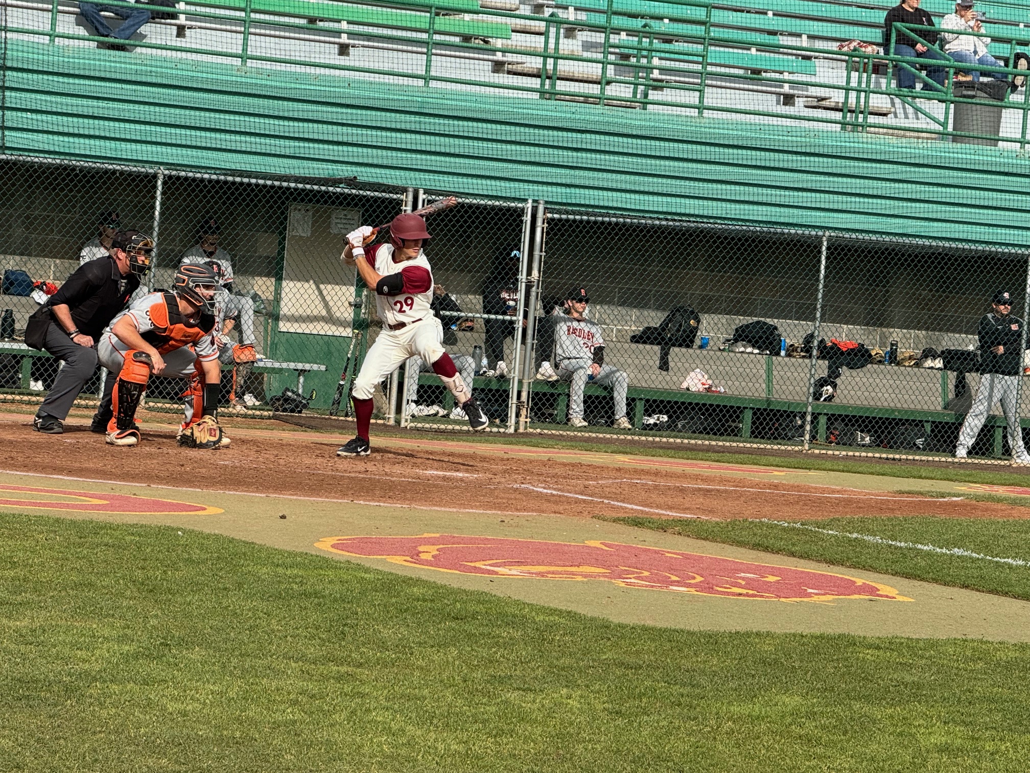 Feather River beats the Panthers 7-1 in game one of the DH; Barry (2x2) and Blakely (2x2) with a 3B were the top hitters