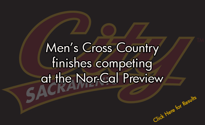 Men's Cross Country sends two runners to the Nor-Cal Preview