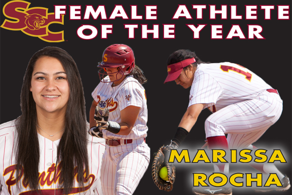 The SCC 2017-18 Female Athlete of the Year is Marissa Rocha (Softball)