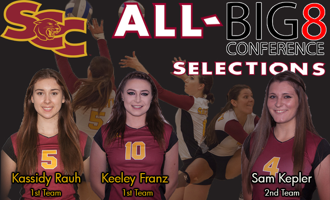 All-Big 8 Conference Selctions include Franz, Rauh and Kepler