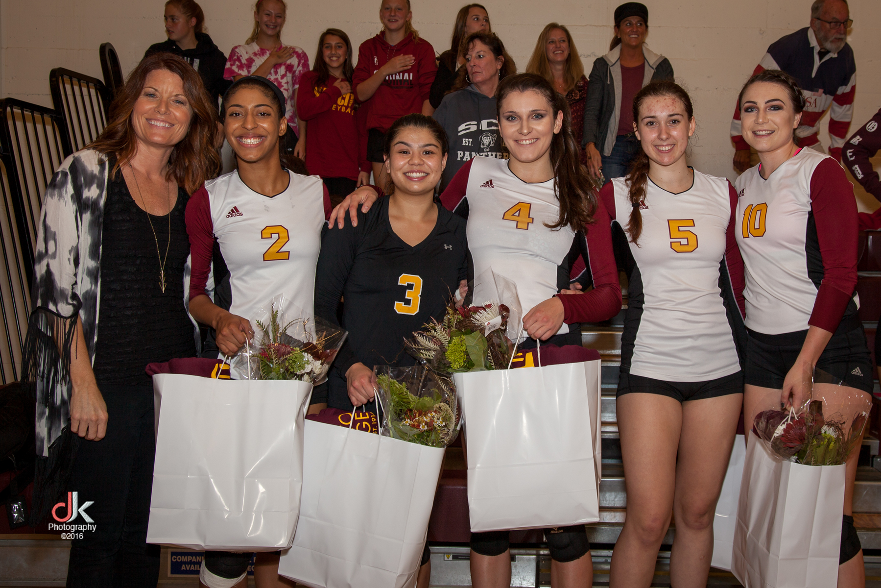 Volleyball recognizes Sophomores in final regular season home game