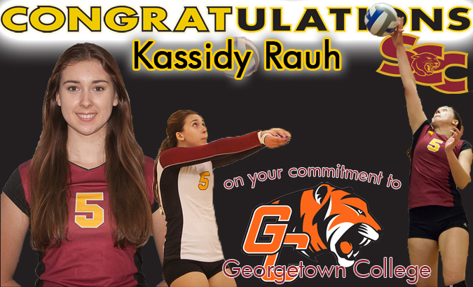 Rauh commits to play at Georgetown College next season
