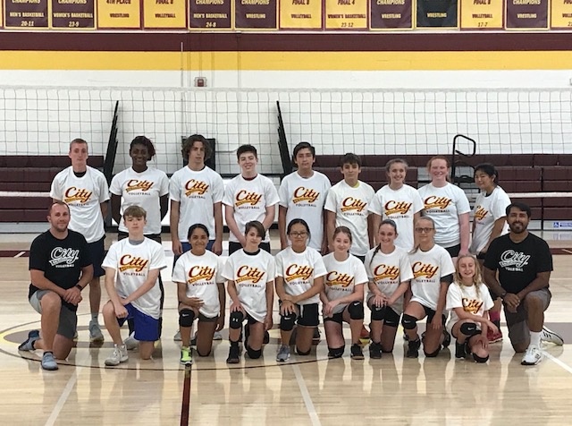 Volleyball hosts another successful Setters clinic and All Skills Camp!