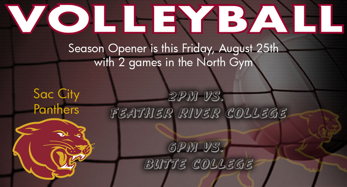 Volleyball hosts Feather River (2pm) and Butte (6pm) this Friday in the North Gym as they open up the 2023 season!