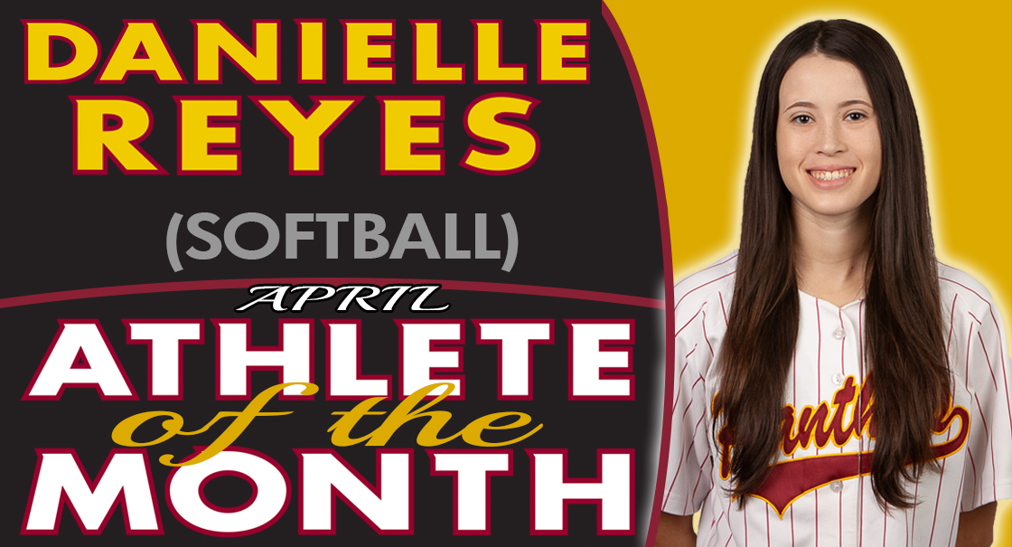 Danielle Reyes named the SCC April Female Athlete of the Month