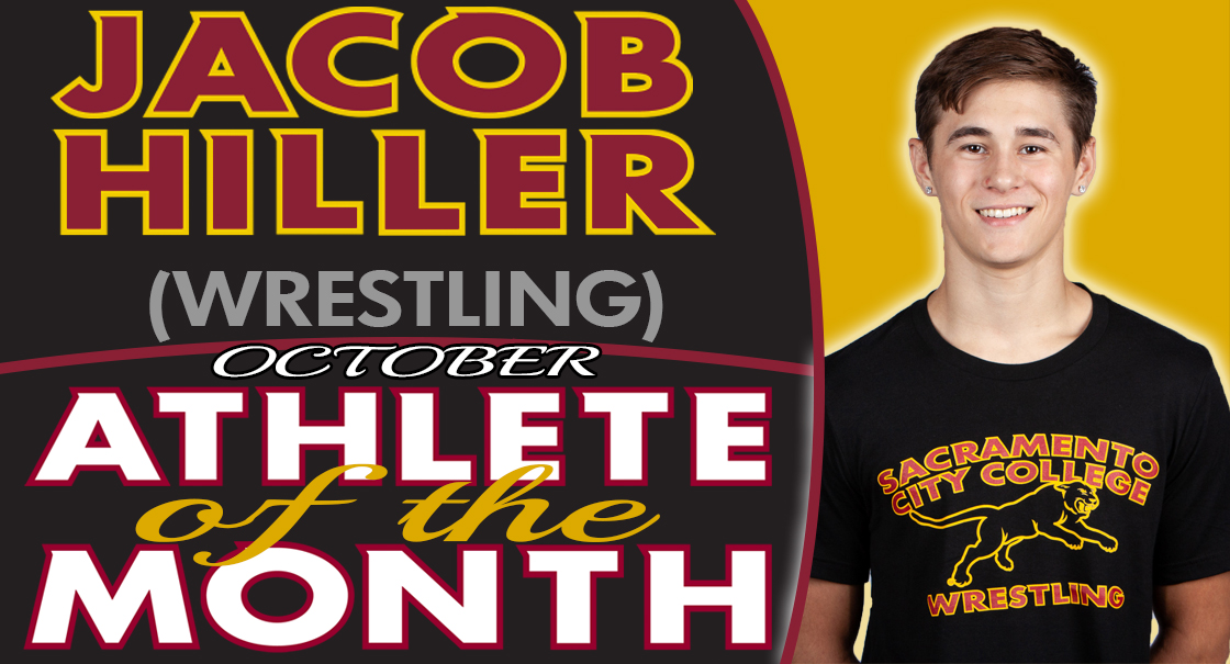 Jacob Hiller is selected as the SCC October Male Athlete of the Month
