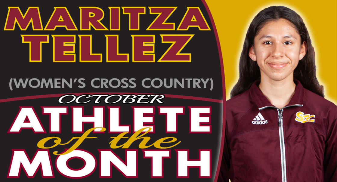 Maritza Tellez is selected as the SCC October Female Athlete of the Month