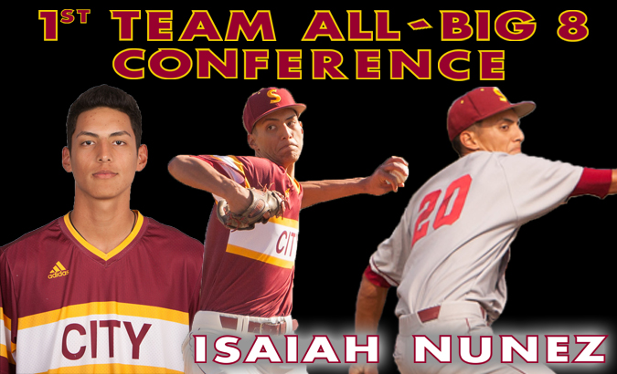 Nunez is a 1st Team All-Big 8 Conference Selection