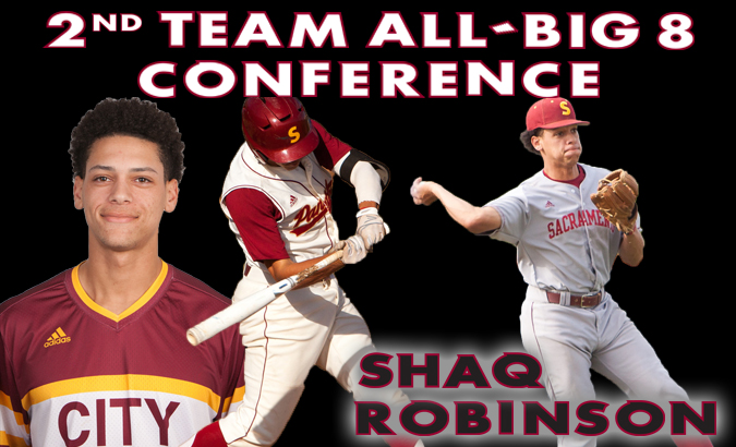Robinson is a 2nd Team All-Big 8 Conference Selection