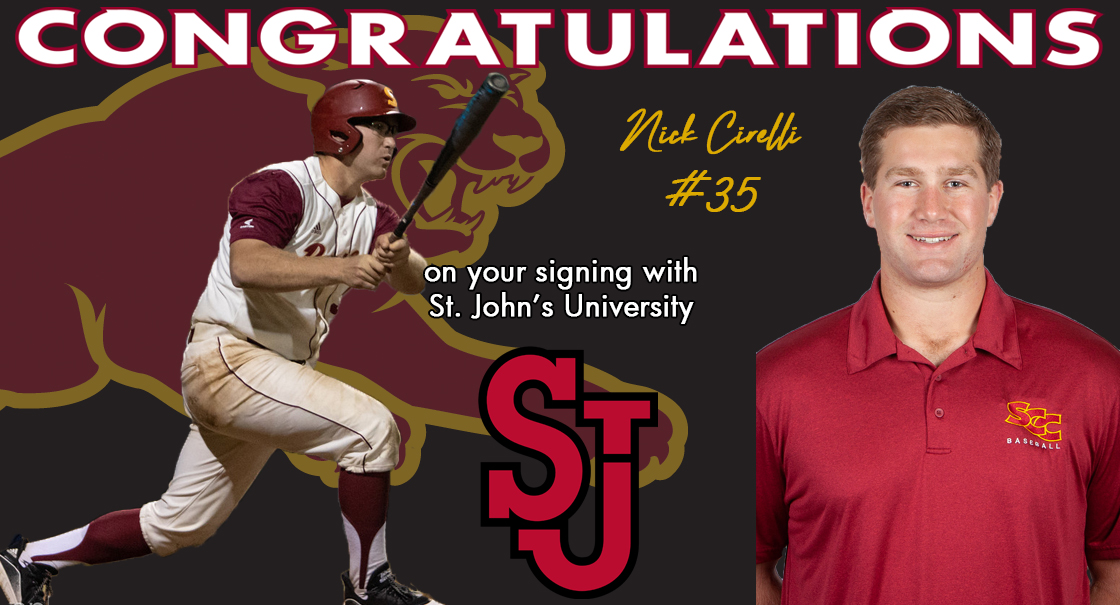Congratulations to Cirelli, who signed early, and is still committed to St. John's University