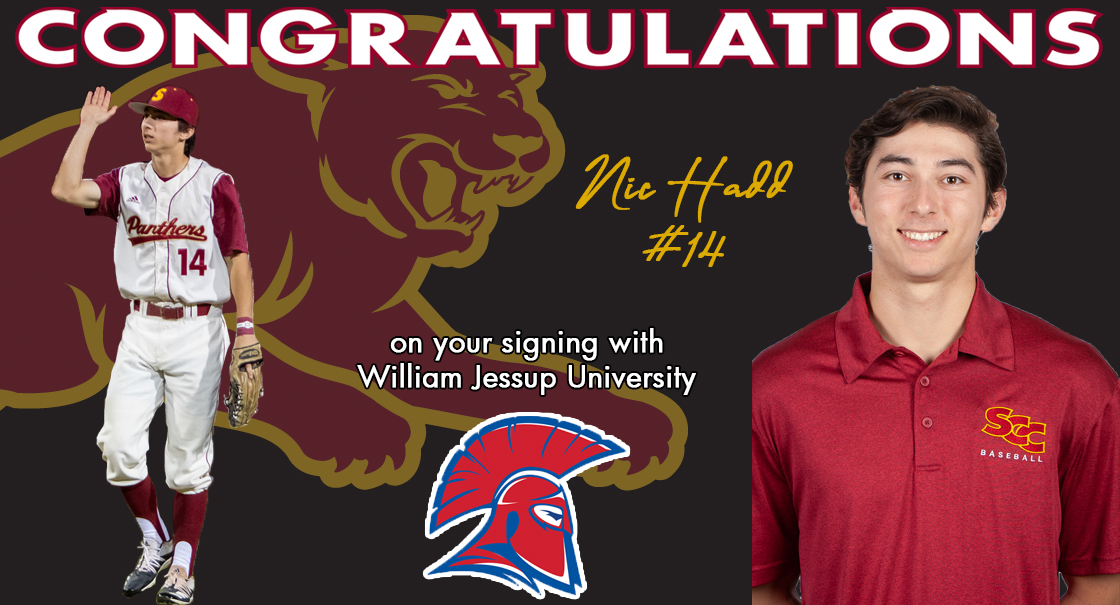 Congratulation to Hadd as he signs with William Jessup University