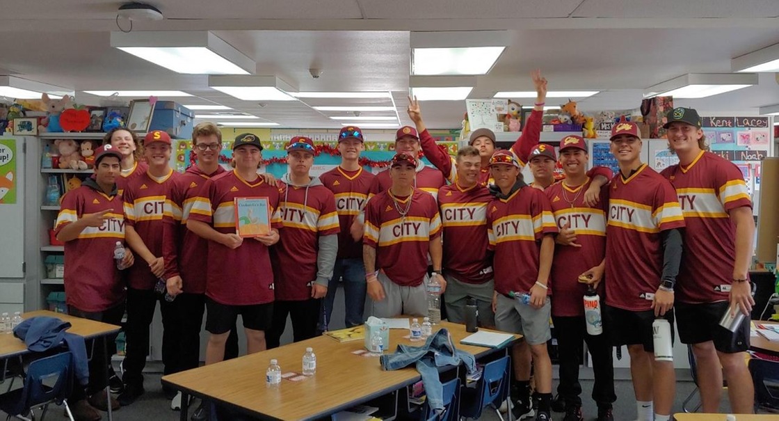 City participates in Baseball's "Read Across America Day" at Cambridge Heights Elementary (Citrus Heights)