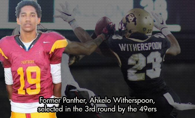 Former Panther football player drafted in the 3rd round by the SF 49ers