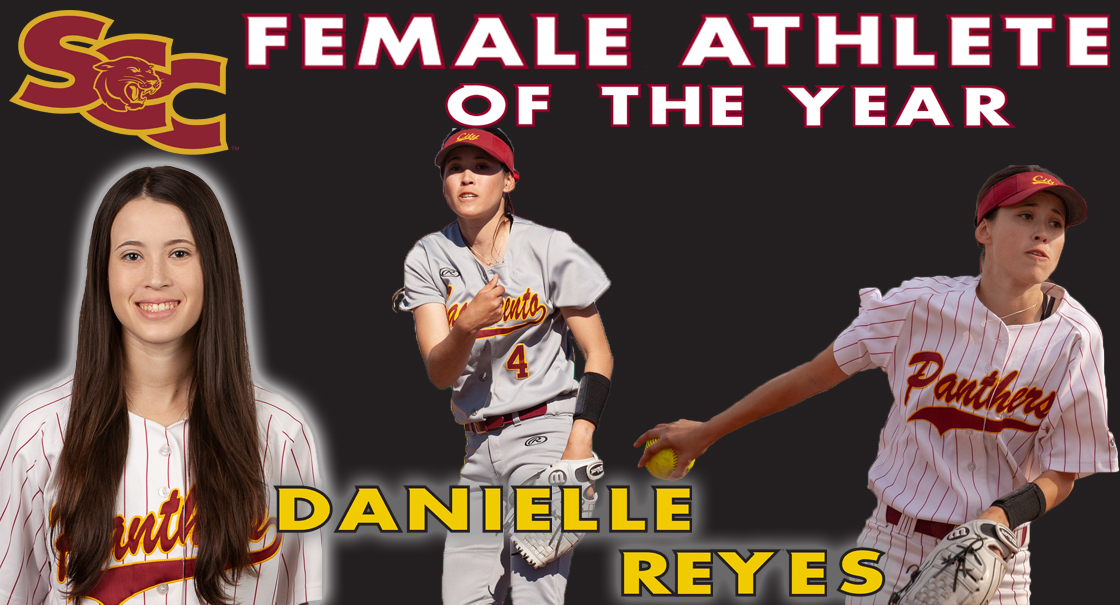 Danielle Reyes is the 2018-19 SCC Female Athlete of the Year
