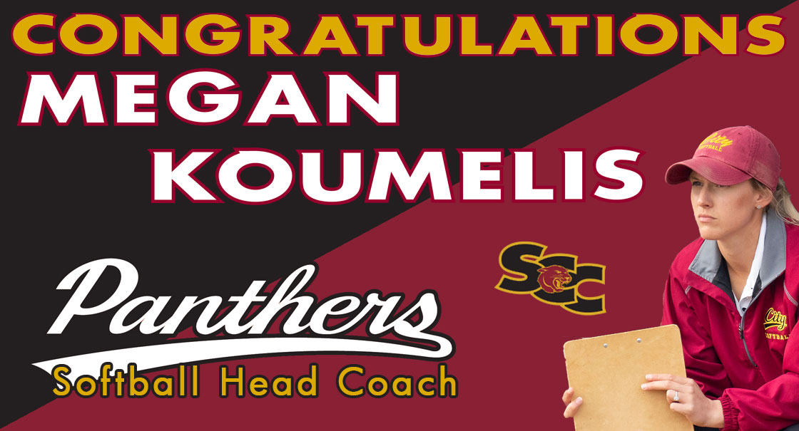 Former Panther and Current Assistant Coach, Megan Koumelis is announced as the new Softball Head Coach
