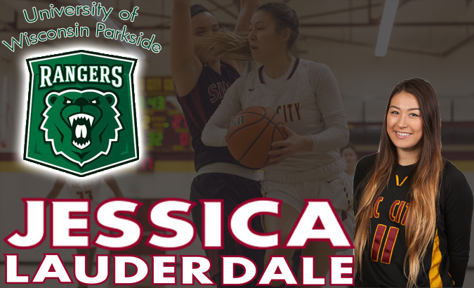 Jessica Lauderdale accepts a scholarship to Wisconsin Parkside