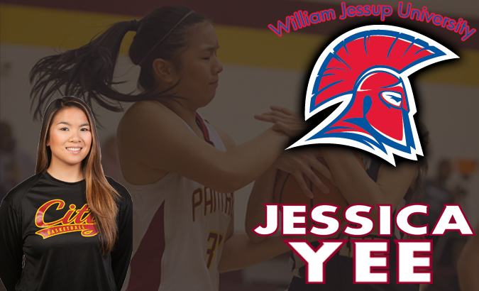 Jessica Yee moves on to the next level...William Jessup