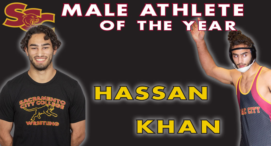 Congratulations to the 2021-22 SCC Male Athlete of the Year Award Winner, Hassan Khan (Wrestling)