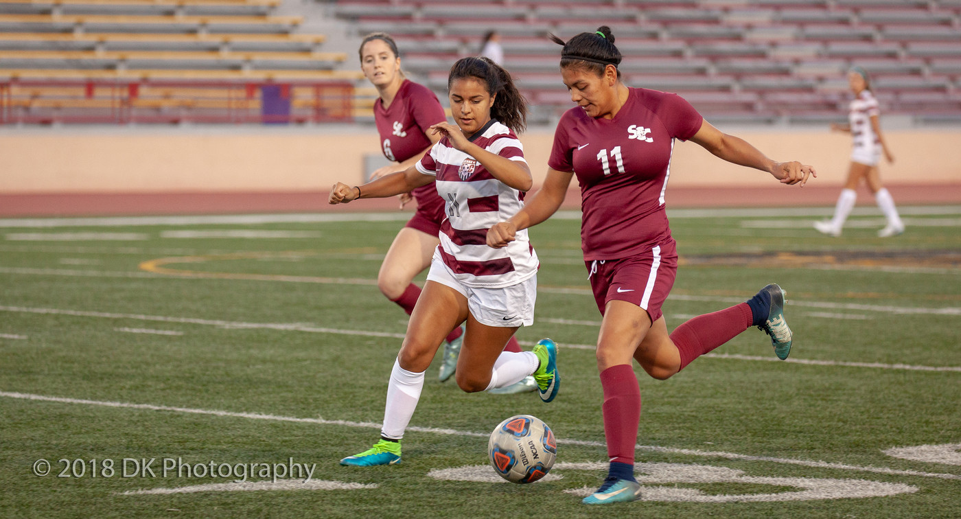 Castillo scores the lone goal for the Panthers in 8-1 loss to American River