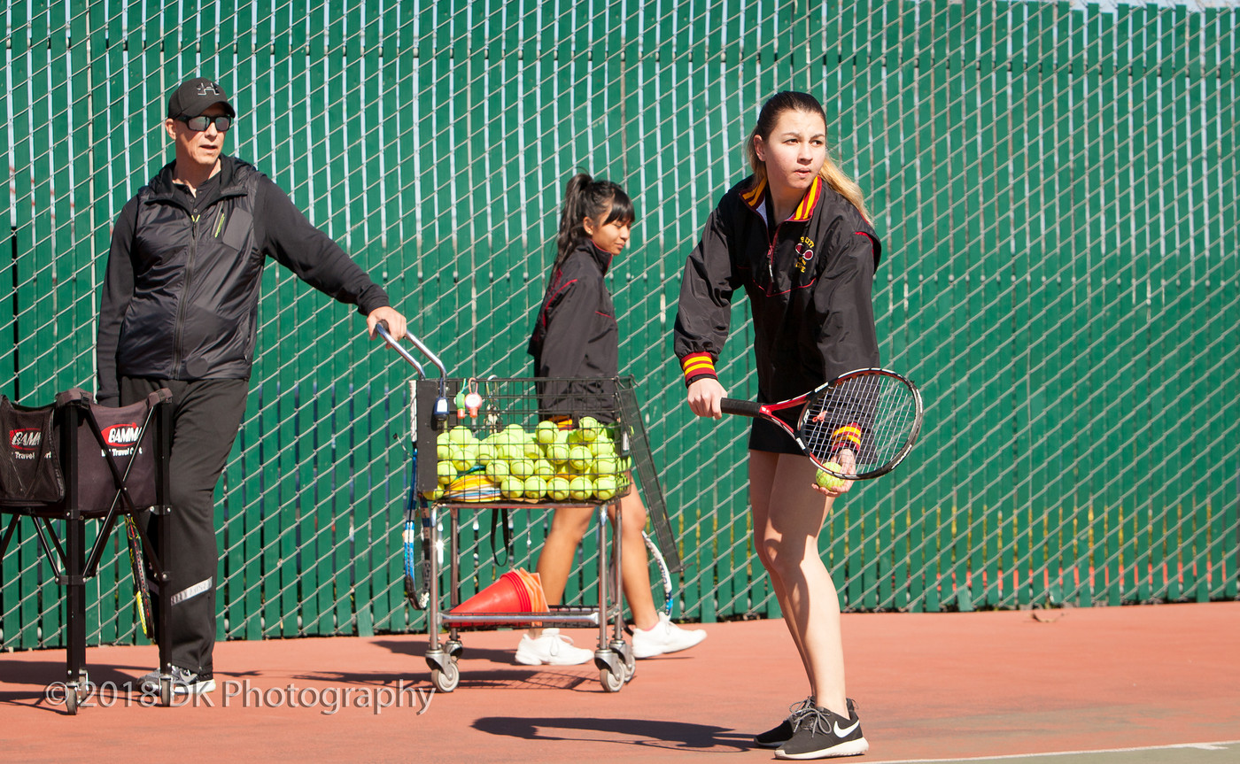 City drops the season opener to Sequoias in Women's Tennis