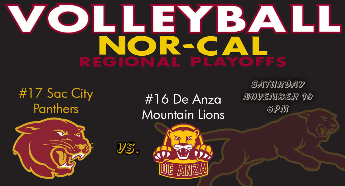 The Panthers are the #17 seed in the CCCAA Nor-Cal Regional Playoffs and play at #16 De Anza this Saturday at 6pm