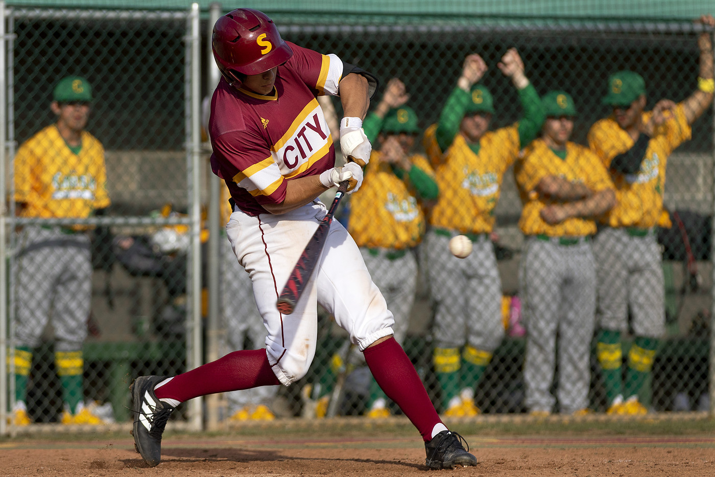 The Golden Eagles split their season series with the Panthers by taking Saturday's game 4-1; City held to just 3 hits